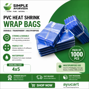 pvc heat shrink wrap pouch for soap packing pack 100pcs