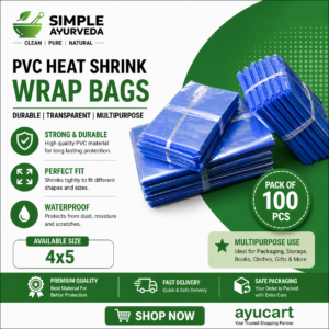 pvc heat shrink wrap pouch for soap packing pack 100pcs