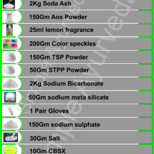 High Quality Detergent Powder Making Kit